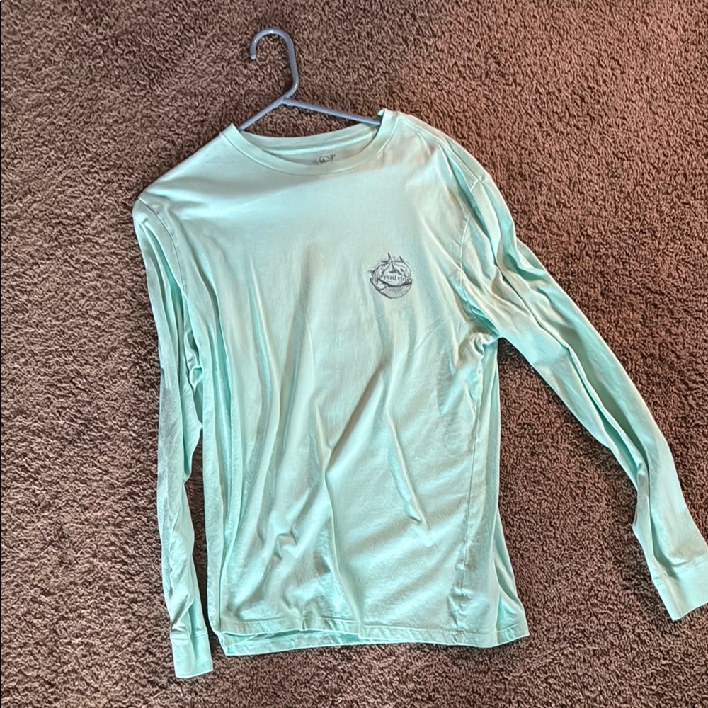 Vineyard Vines Green Long Sleeve Tee